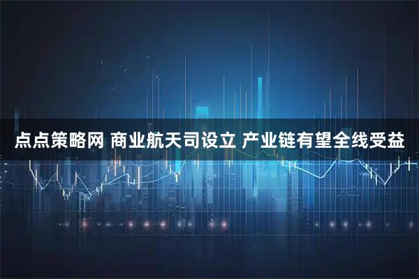 点点策略网 商业航天司设立&#32;产业链有望全线受益